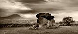 slemish megalith 1 pano bw